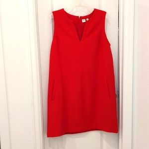 Red Sleeveless Dress